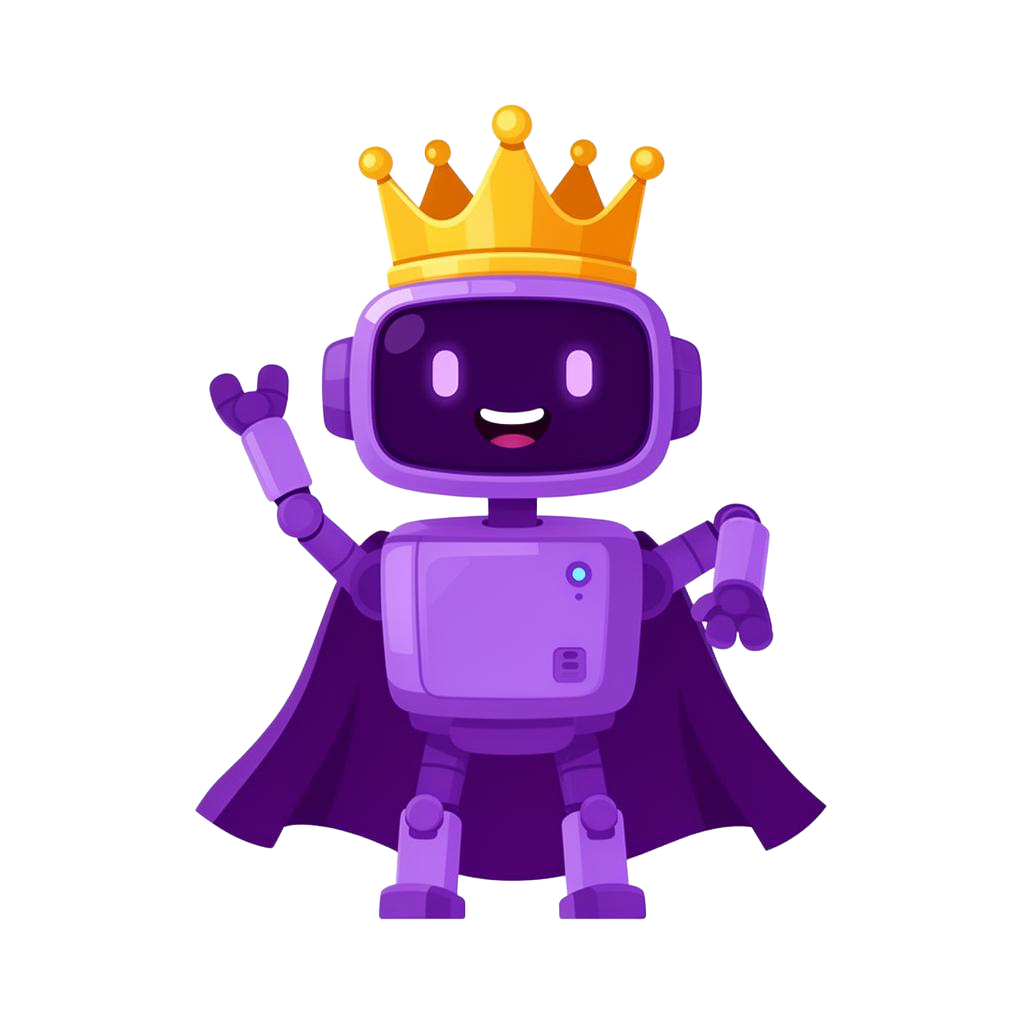 Hiro the AI resume superhero — crown